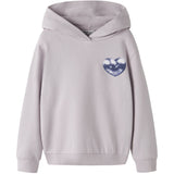 Name It Lilac Marble Nkfthelma Ls Nreg Sweat Wh Bru Box