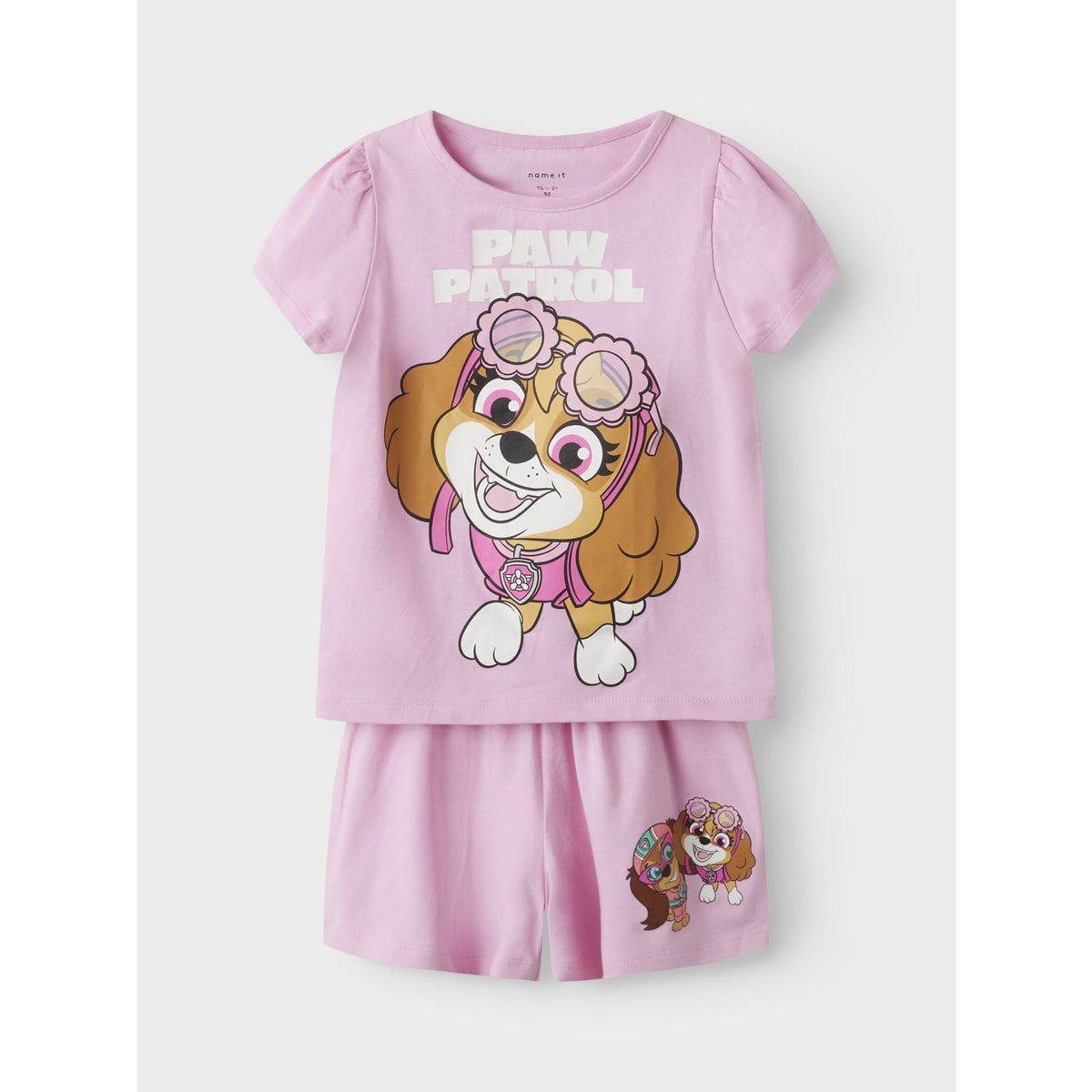 Name It Pink Frosting Nmfmam Paw Ss Nattkläder Cplg