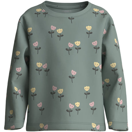 Name It Green Milieu Happy Flowers Nmfvelda Ls Nreg Topp