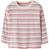 Name It Antique White Pink & Green Nmfvelda Ls Nreg Topp