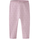 Name It Fragrant Lilac Nbfdiame Stickad Byxor