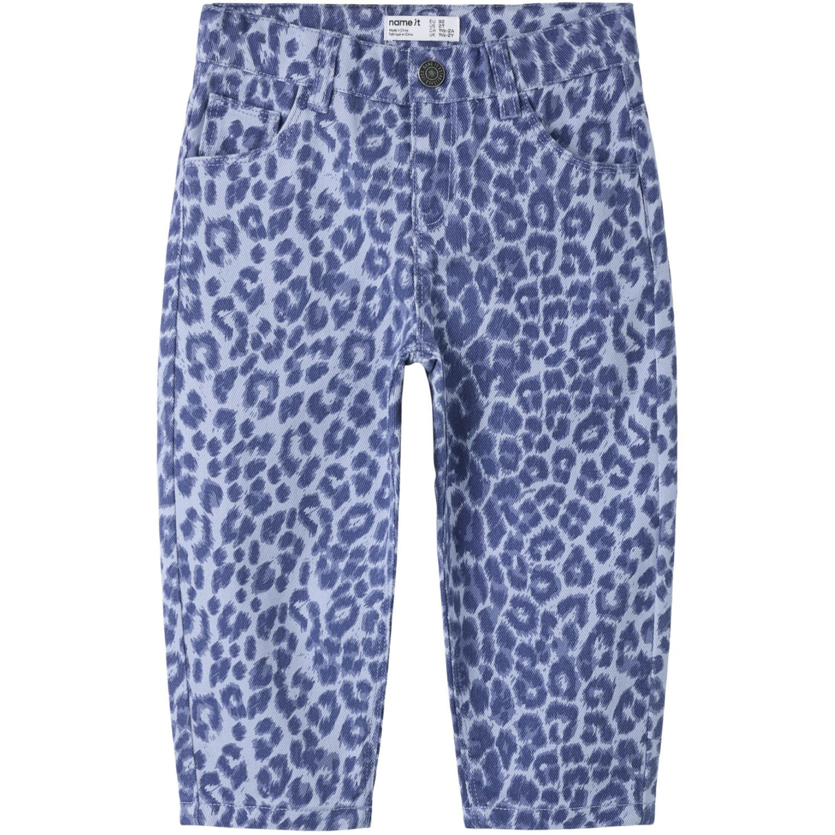Name It Purple Impression Leo Nmfbella Mamma Leo Twill Byxor 4002-Td F