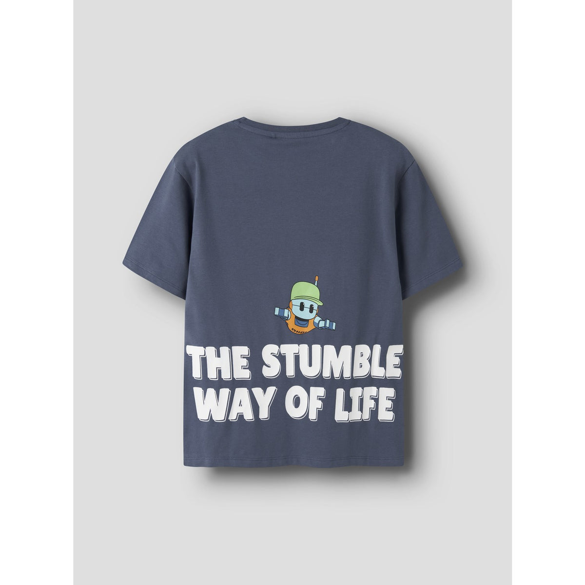 Name It Vintage Indigo Nkmmini Stumbleg Ss Nreg Topp Box Sky