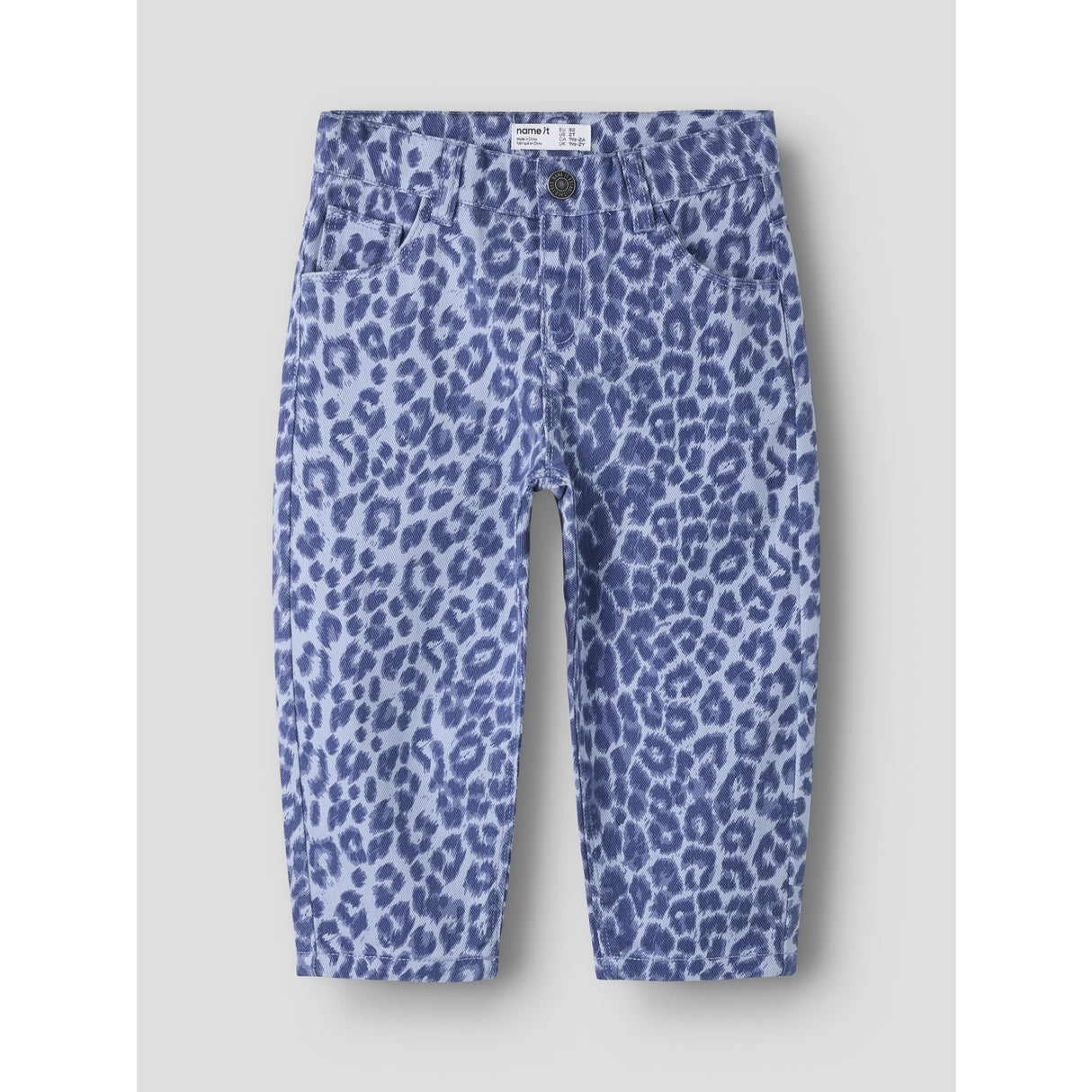 Name It Purple Impression Leo Nmfbella Mamma Leo Twill Byxor 4002-Td F