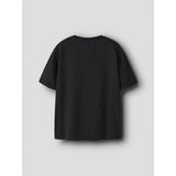 Name It Black Nkmalfi Marvel Ss Nreg Topp Mar