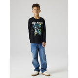 Name It Black Nkmdorak Ls Nreg Topp