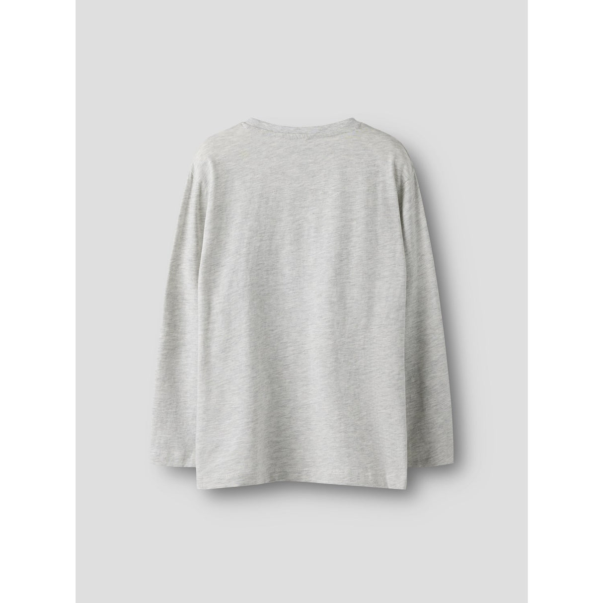 Name It Light Grey Melange Nkmdorak Ls Nreg Topp