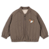 Konges Sløjd Walnut Juno Terry Bomber Jacka