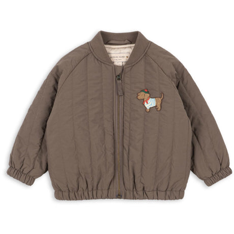Konges Sløjd Walnut Juno Terry Bomber Jacka