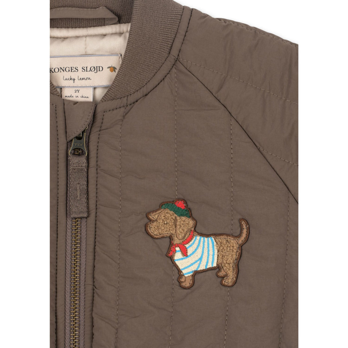 Konges Sløjd Walnut Juno Terry Bomber Jacka