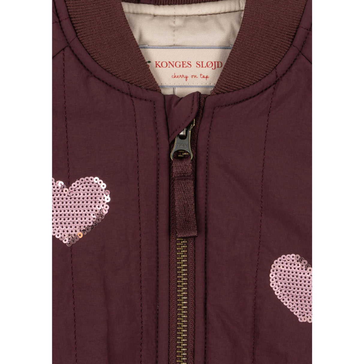 Konges Sløjd Decadent Chocolate Juno Paljet Bomber Jacka
