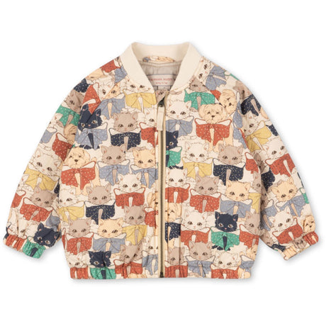 Konges Sløjd Like Cats And Dogs Juno Printed Bomber Jacka