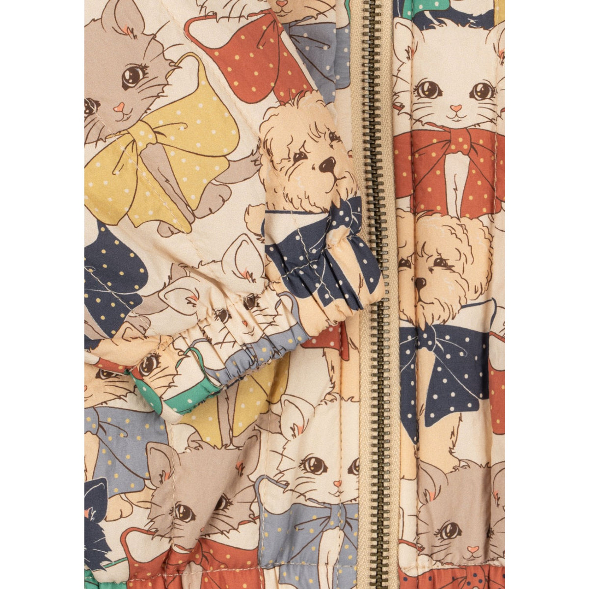 Konges Sløjd Like Cats And Dogs Juno Printed Bomber Jacka