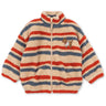 Konges Sløjd Tangerine Stripe Jody Embroidery Nallebjörn Jacka Grs