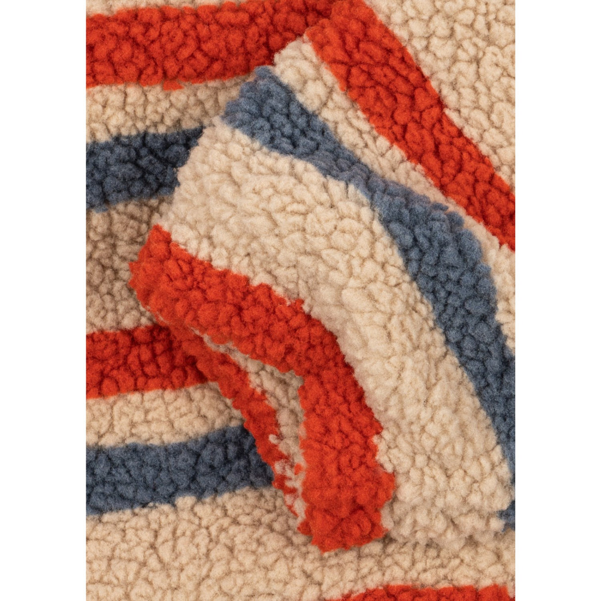 Konges Sløjd Tangerine Stripe Jody Embroidery Nallebjörn Jacka Grs