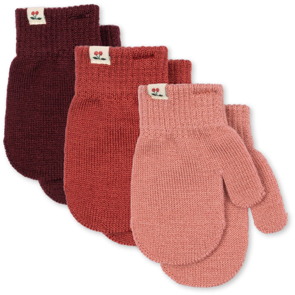 Konges Sløjd Rose Mix 3 Pack Filla Vantar