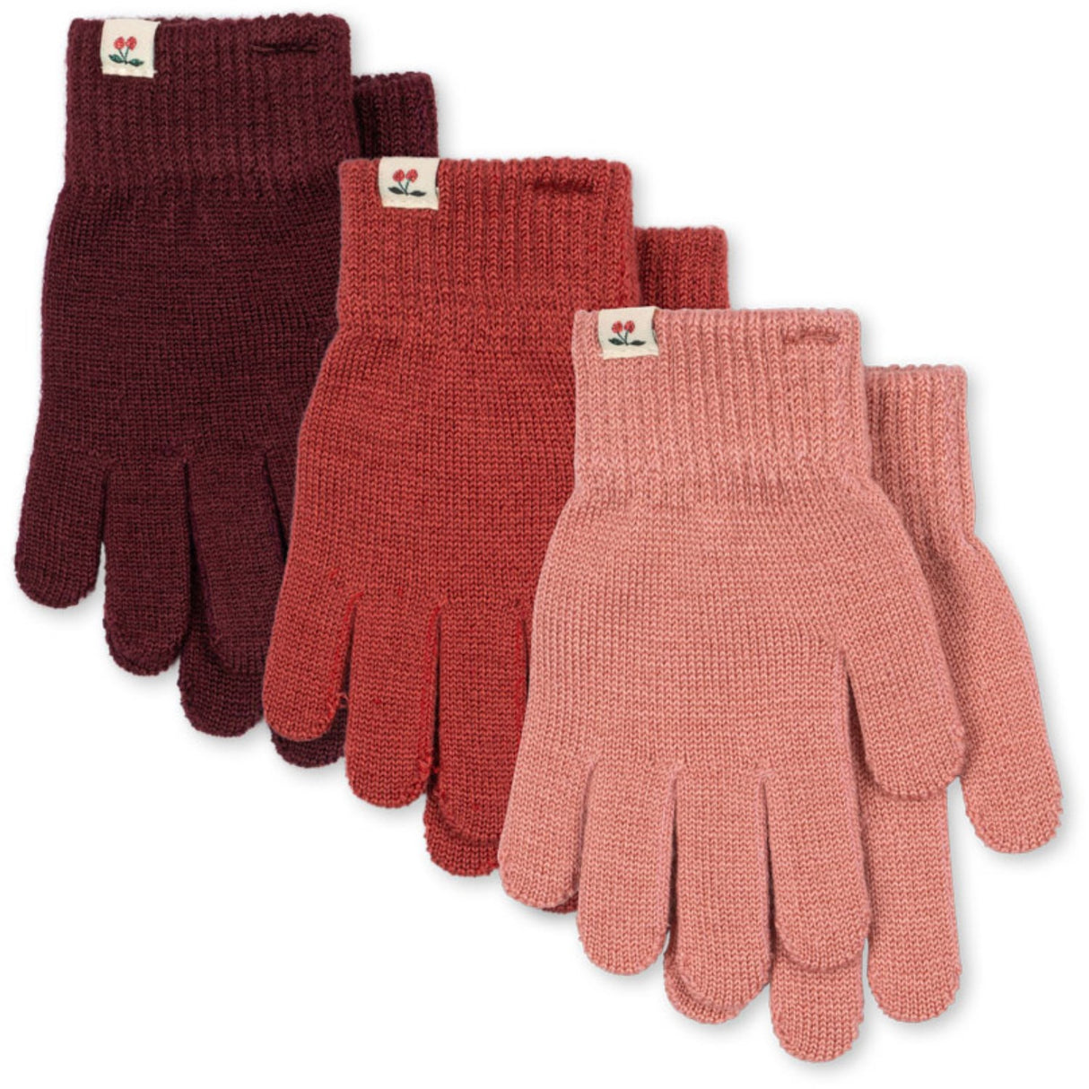 Konges Sløjd Rose Mix 3 Pack Filla Handskar