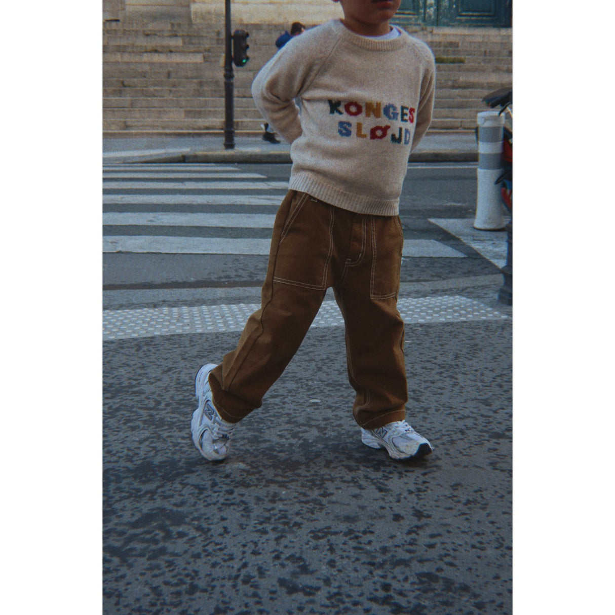Konges Sløjd Off White Billi Stickad Sweater