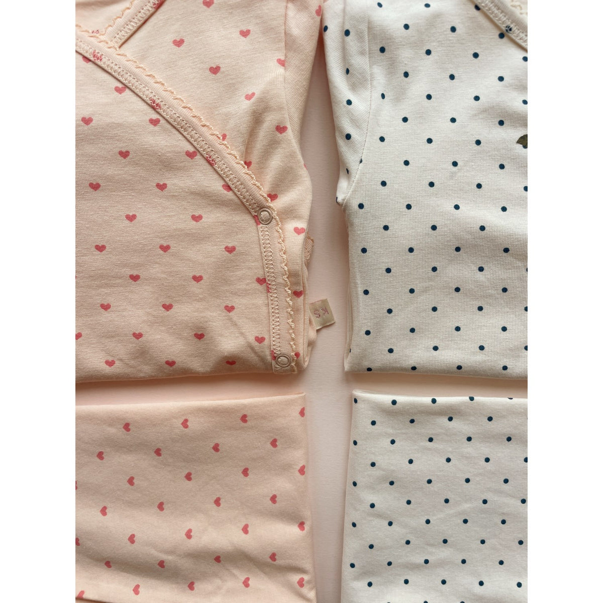 Konges Sløjd Blue Dot Basic Ls Newborn Body Gots
