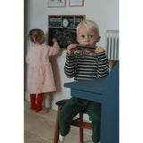 Petit Piao Trekking Green Multistriped Ppsong Blus
