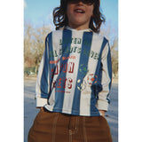 Konges Sløjd Quartz Stripe Act Ls Tee Grs