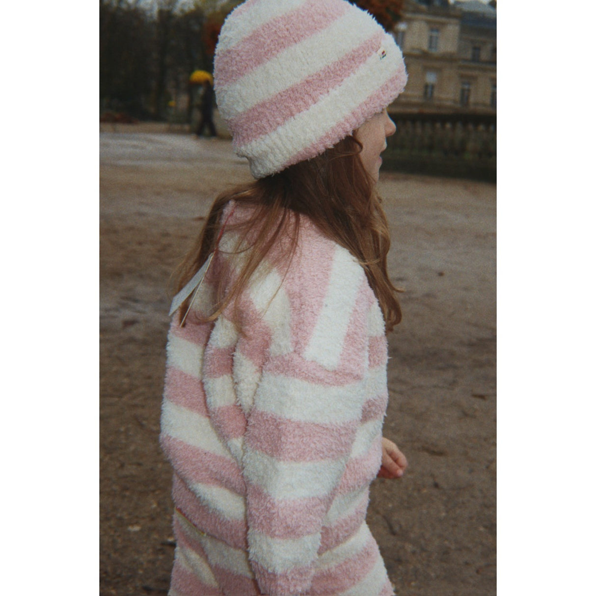 Konges Sløjd Rosy Stripe Softy Beanie