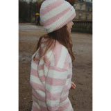 Konges Sløjd Rosy Stripe Softy Beanie