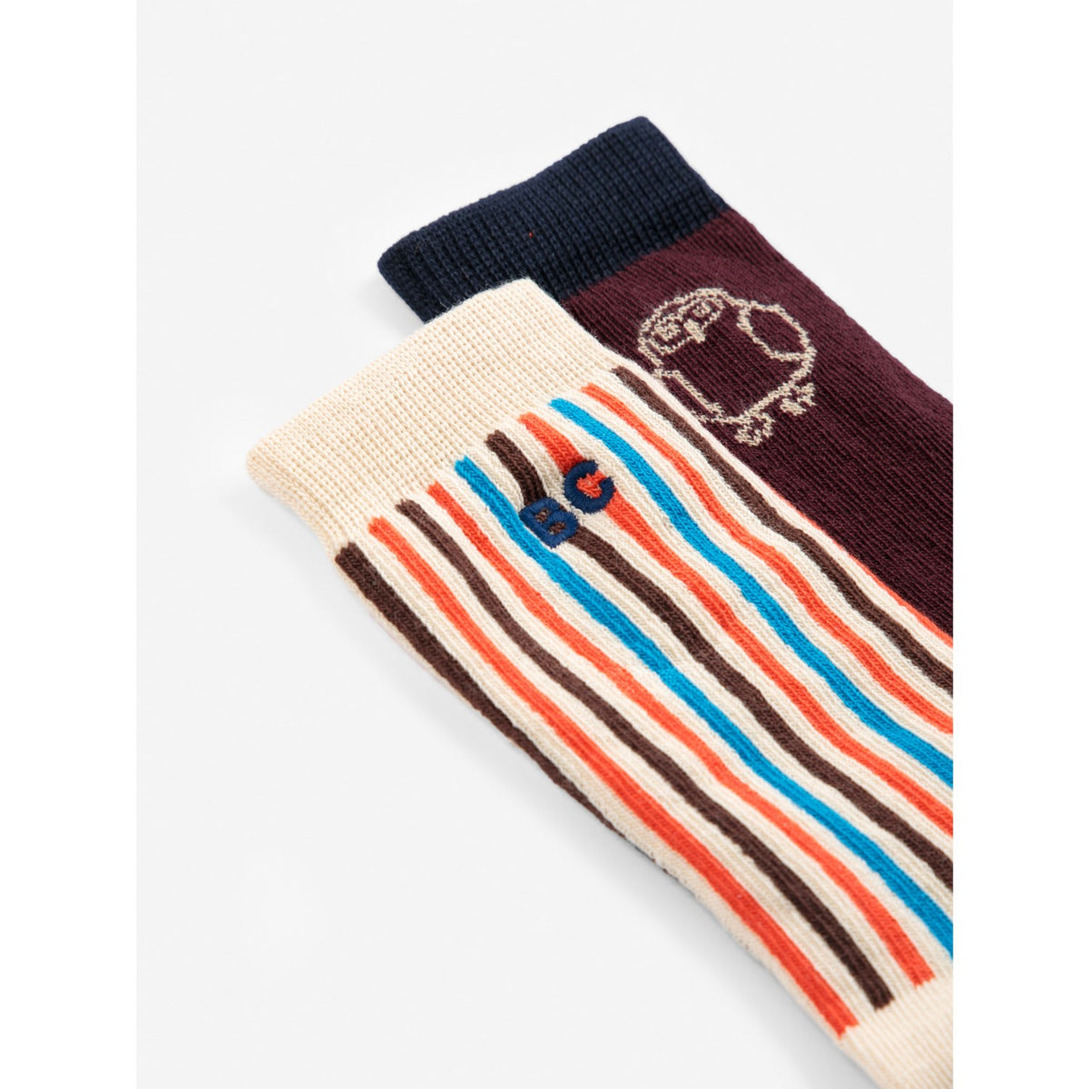 Bobo Choses Red Curious Owl Strumpor Pack