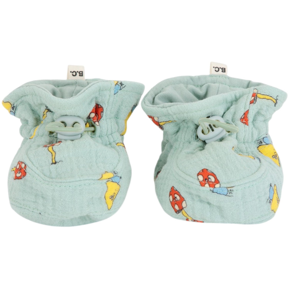 Bobo Choses Green Mush Monster Duo All Över Baby Booties