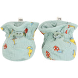 Bobo Choses Green Mush Monster Duo All Över Baby Booties
