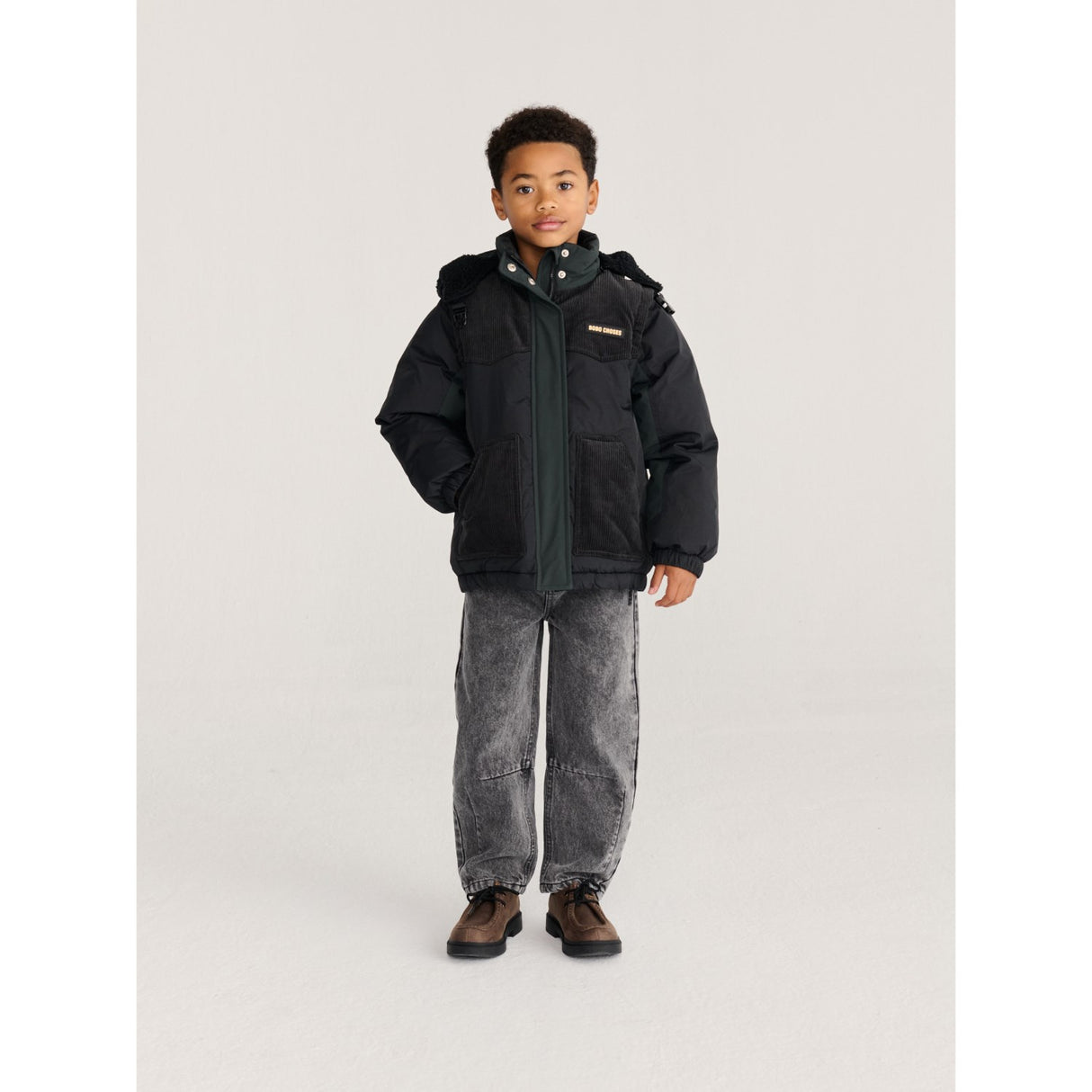 Bobo Choses Midnight Blue Bobo Choses Quiltad Anorak