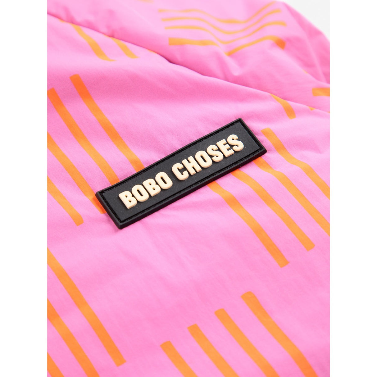 Bobo Choses Fuchsia Almost Moiré All Över Vändbar Anorak