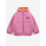 Bobo Choses Fuchsia Almost Moiré All Över Vändbar Anorak