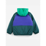 Bobo Choses Navy Blue Almost Moiré All Över Vändbar Anorak