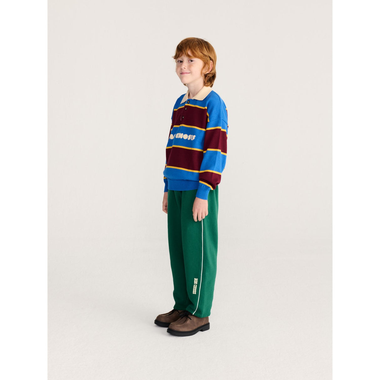 Bobo Choses Dark Green Bobo Choses Straight Jogging Byxor