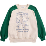 Bobo Choses Offwhite Mr. Footish Raglan Sweatshirt