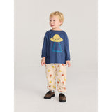 Bobo Choses Navy Blue Pixel Abduction T-Shirt