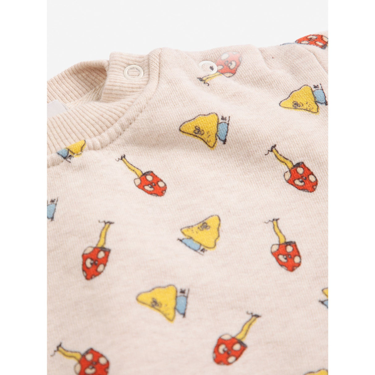 Bobo Choses Offwhite Mush Monster Duo All Över Sweatshirt