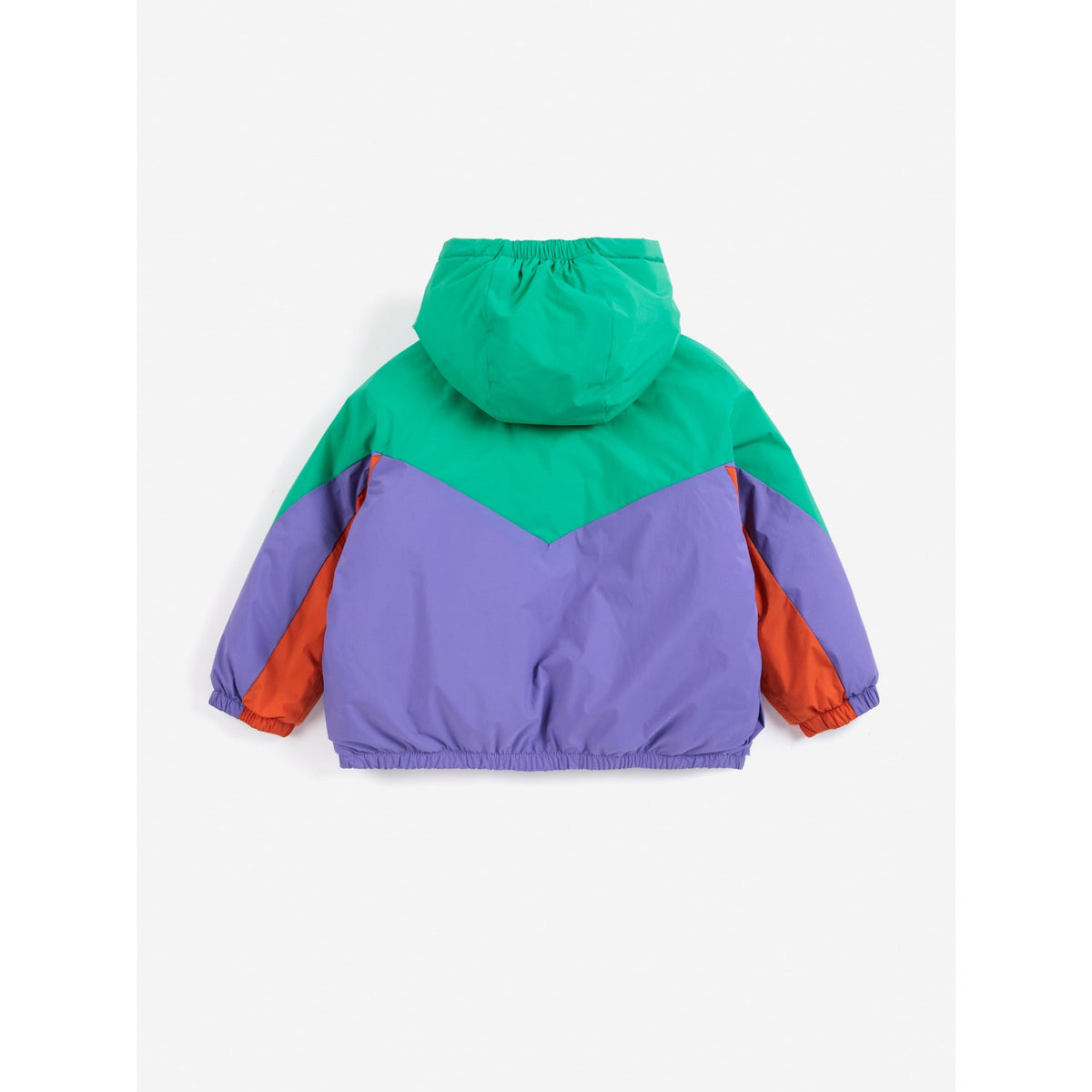 Bobo Choses Navy Blue Stamp Bloom All Över Vändbar Anorak