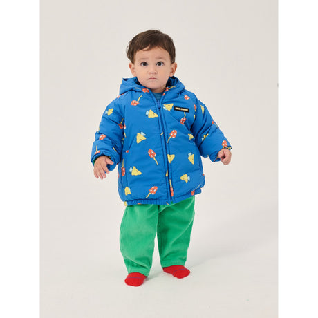 Bobo Choses Blue Mush Monster Duo All Över Vändbar Anorak