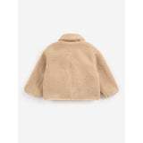 Bobo Choses Light Pink Softpaw Monster Sheepskin Vändbar Jacka