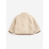 Bobo Choses Brown Pixel Abduction Sheepskin Vändbar Jacka