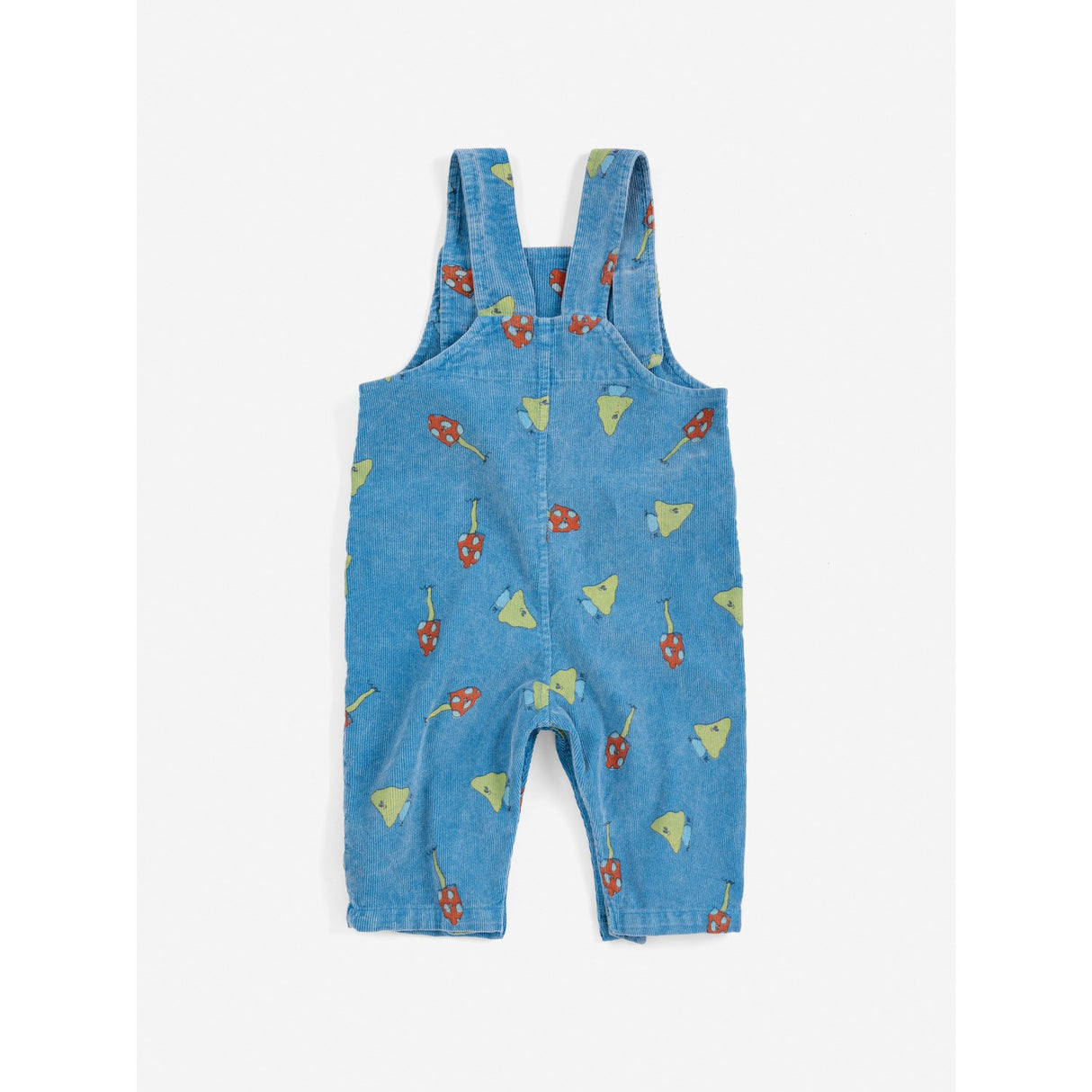 Bobo Choses Blue Mush Monster Duo All Över Corduroy Overall