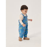 Bobo Choses Blue Mush Monster Duo All Över Corduroy Overall