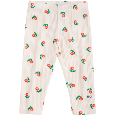 Bobo Choses Offwhite Stamp Bloom All Över Leggings