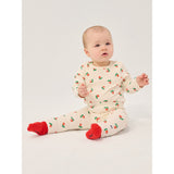 Bobo Choses Offwhite Stamp Bloom All Över Leggings