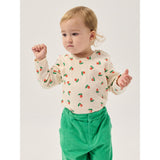 Bobo Choses Offwhite Stamp Bloom All Över T-Shirt