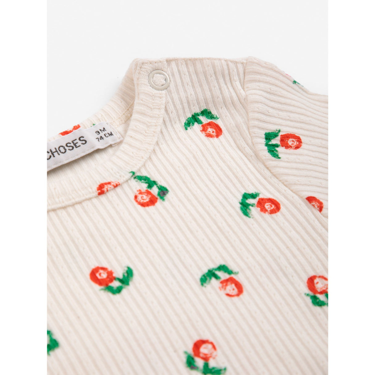 Bobo Choses Offwhite Stamp Bloom All Över Body