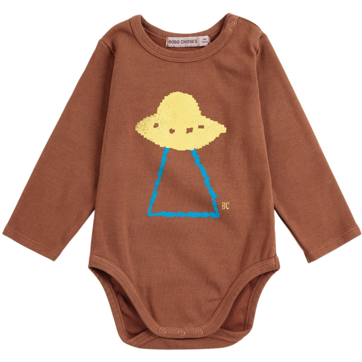 Bobo Choses Brown Pixel Abduction Body