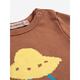 Bobo Choses Brown Pixel Abduction Body
